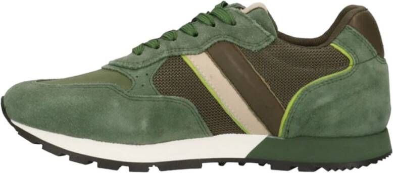 Nerogiardini Lage Sneakers Green Heren