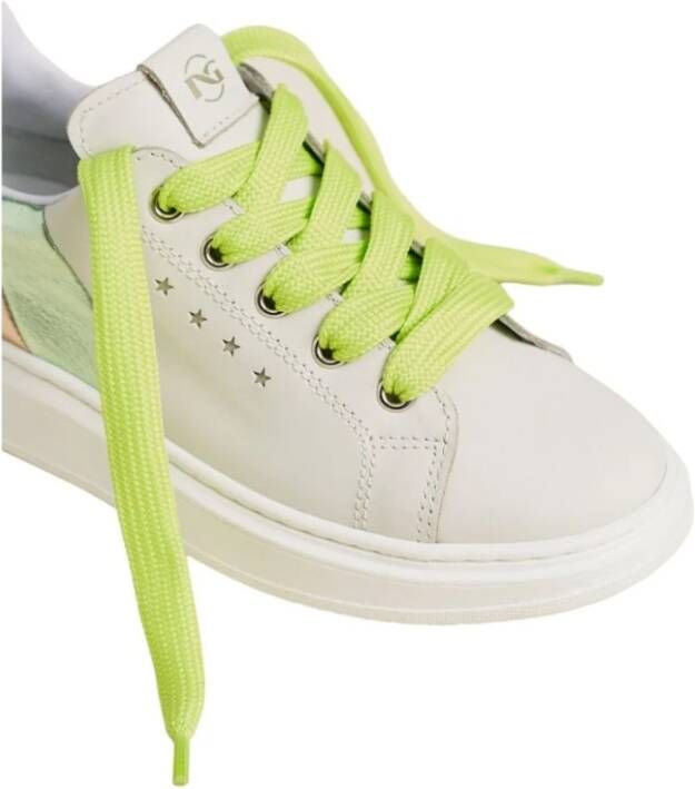 Nerogiardini Lage Sneakers White Dames