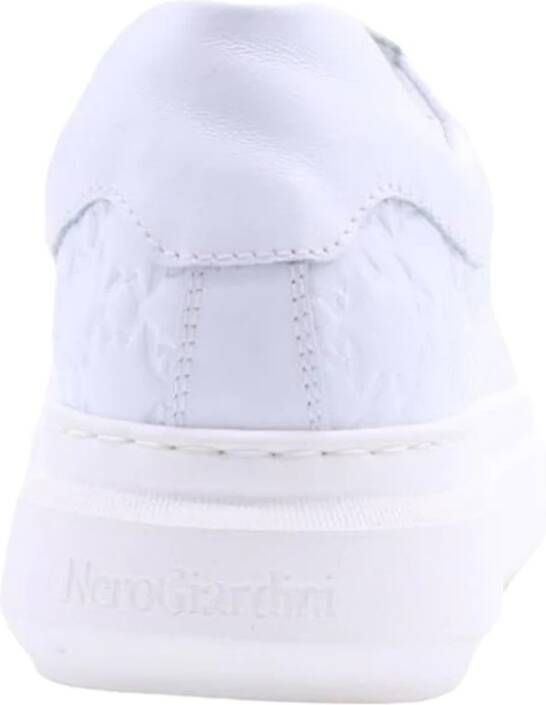 Nerogiardini Lage Sneakers White Dames