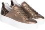 Nerogiardini Lage Top Sneakers Brown Dames - Thumbnail 3