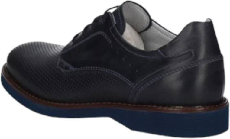 Nerogiardini Lage Veterschoenen Blue Heren