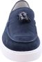 Nerogiardini Leren Dames Loafers Slip-On Stijl Blue Dames - Thumbnail 29