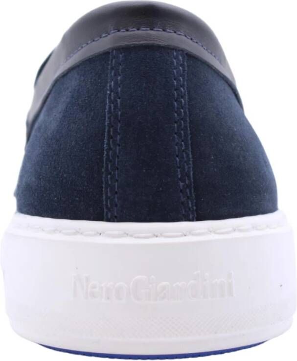 Nerogiardini Lavigne Mocassin Blue Heren