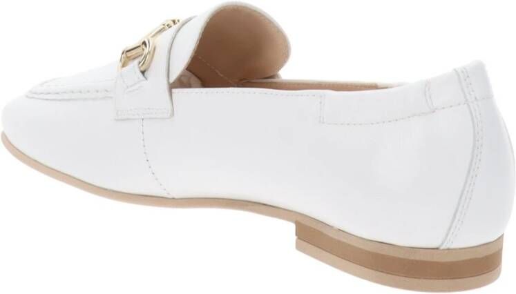 Nerogiardini Leren Ballerinas Elegant Veelzijdig Beige Dames