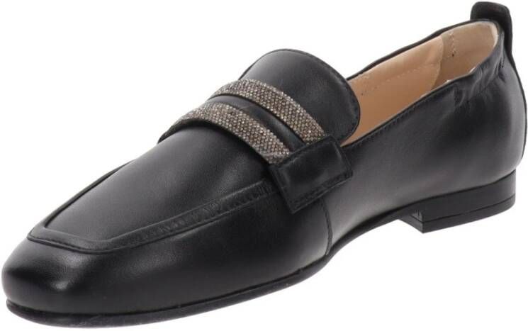 Nerogiardini Leren Dames Loafers Elegante Stijl Black Dames