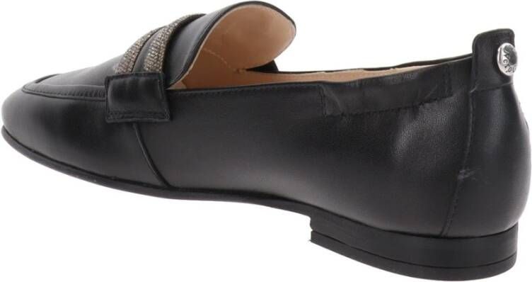 Nerogiardini Leren Dames Loafers Elegante Stijl Black Dames