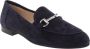 Nerogiardini Leren Dames Loafers Slip-On Stijl Blue Dames - Thumbnail 8