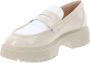 Nerogiardini Leren Dames Loafers Stijlvol Comfortabel Beige Dames - Thumbnail 18