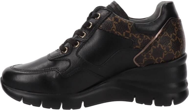 Nerogiardini Leren Dames Sneakers Black Dames