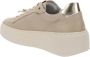 Nerogiardini Leren Dames Sneakers Comfort Stijl Beige Dames - Thumbnail 13