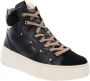 Nerogiardini Leren Dames Sneakers Modern Veelzijdig Black Dames - Thumbnail 2