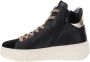 Nerogiardini Leren Dames Sneakers Modern Veelzijdig Black Dames - Thumbnail 5