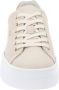 Nerogiardini Leren Dames Sneakers Stijlvol Comfort Beige Dames - Thumbnail 3