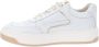 Nerogiardini Leren Vetersneakers voor Dames White Dames - Thumbnail 5