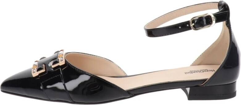 Nerogiardini Leren Damesandalen Elegant Comfort Black Dames