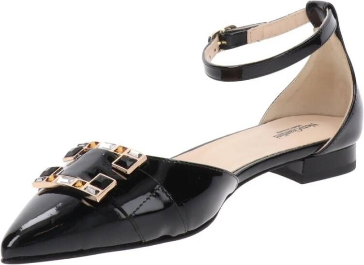 Nerogiardini Leren Damesandalen Elegant Comfort Black Dames