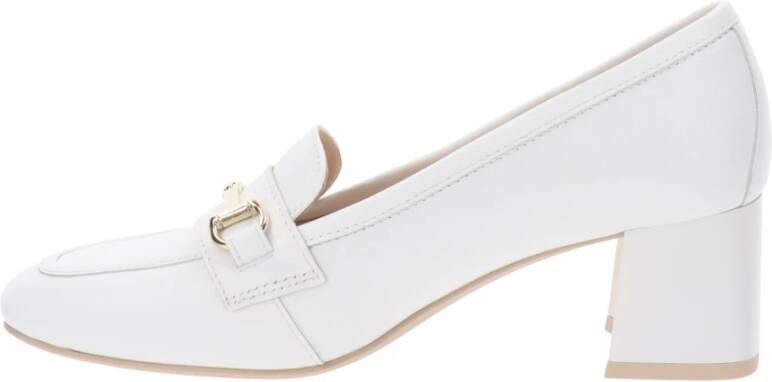 Nerogiardini Leren Dameshakken Slip-On Sluiting White Dames