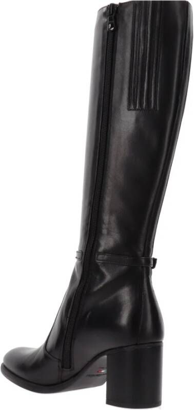 Nerogiardini Leren Dameslaarzen Stijlvol Comfort Black Dames