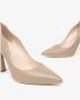 Nerogiardini Leren Damesschoenen Beige Dames - Thumbnail 3