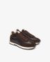 Nerogiardini Leren Heren Sneakers Stijlvol Comfortabel Brown Heren - Thumbnail 10