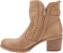 Nerogiardini Leren Enkellaarzen Comfort Stijl Brown Dames - Thumbnail 12