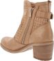 Nerogiardini Leren Enkellaarzen Comfort Stijl Brown Dames - Thumbnail 13