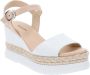 Nerogiardini Witte Leren Sandalen Stijlvol Ontwerp White Dames - Thumbnail 3