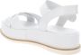 Nerogiardini Leren Gesp Sandalen White Dames - Thumbnail 6