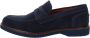 Nerogiardini Leren Heren Loafers Slip-On Stijl Blue Heren - Thumbnail 13