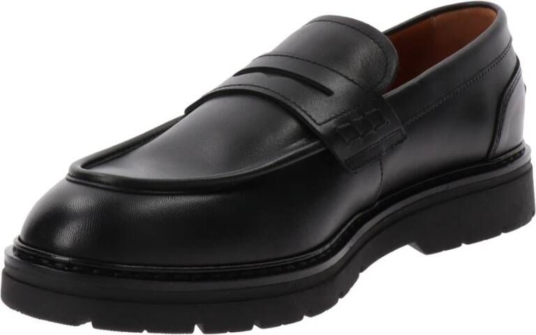 Nerogiardini Leren Heren Loafers Stijlvolle Keuze Black Heren