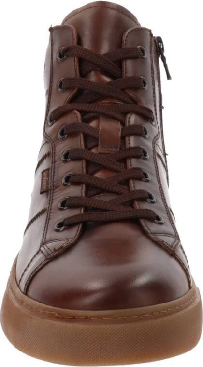 Nerogiardini Leren Heren Sneakers Brown Heren