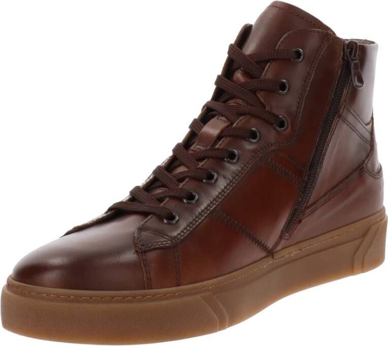 Nerogiardini Leren Heren Sneakers Brown Heren