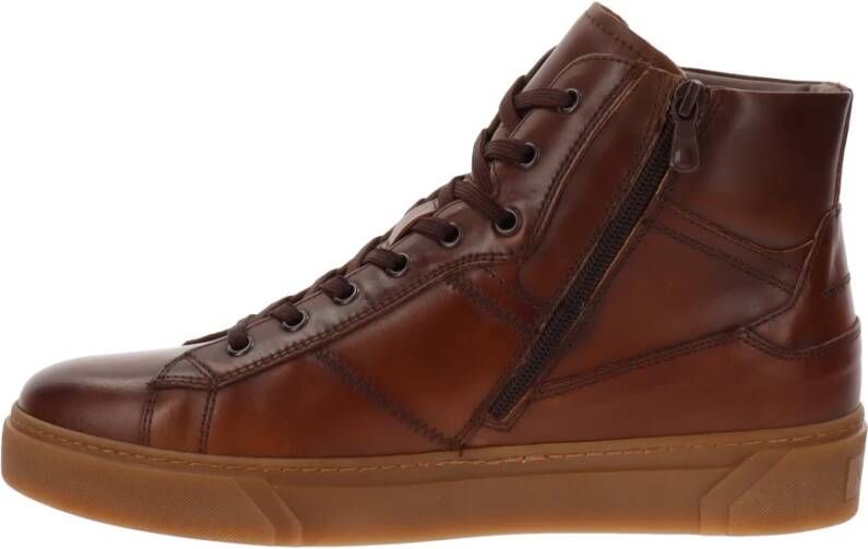 Nerogiardini Leren Heren Sneakers Brown Heren