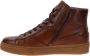 Nerogiardini Leren Heren Sneakers Brown Heren - Thumbnail 6