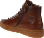 Nerogiardini Leren Heren Sneakers Brown Heren - Thumbnail 6