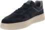 Nerogiardini Leren Heren Sneakers Casual Stijl Blue Heren - Thumbnail 5