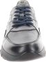 Nerogiardini Leren Heren Sneakers Stijlvol Casual Blue Heren - Thumbnail 3