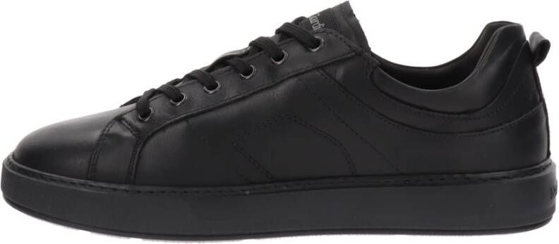 Nerogiardini Leren Heren Sneakers Stijlvol Comfort Black Heren