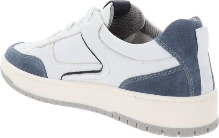 Nerogiardini Leren Heren Sneakers Stijlvol en White Heren