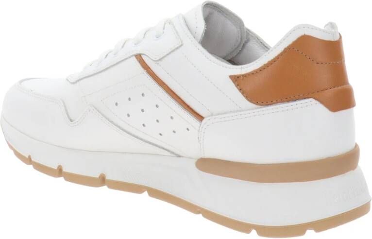 Nerogiardini Leren Heren Sneakers Trendy Stijl White Heren