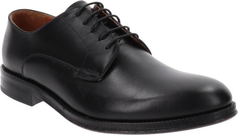 Nerogiardini Leren Heren Veterschoenen Black Heren