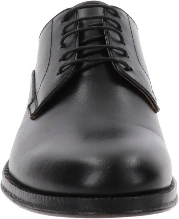 Nerogiardini Leren Heren Veterschoenen Black Heren