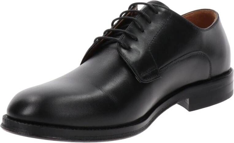 Nerogiardini Leren Heren Veterschoenen Black Heren