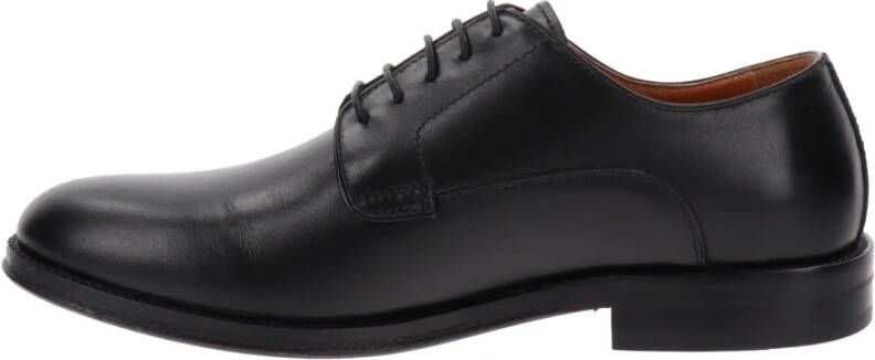 Nerogiardini Leren Heren Veterschoenen Black Heren