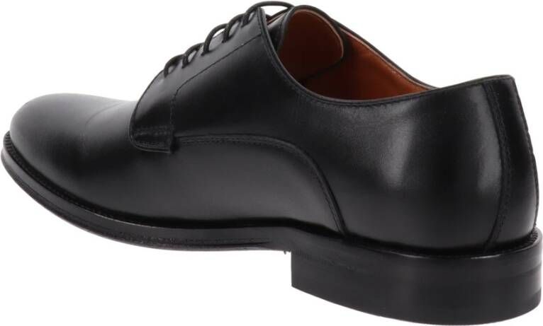 Nerogiardini Leren Heren Veterschoenen Black Heren