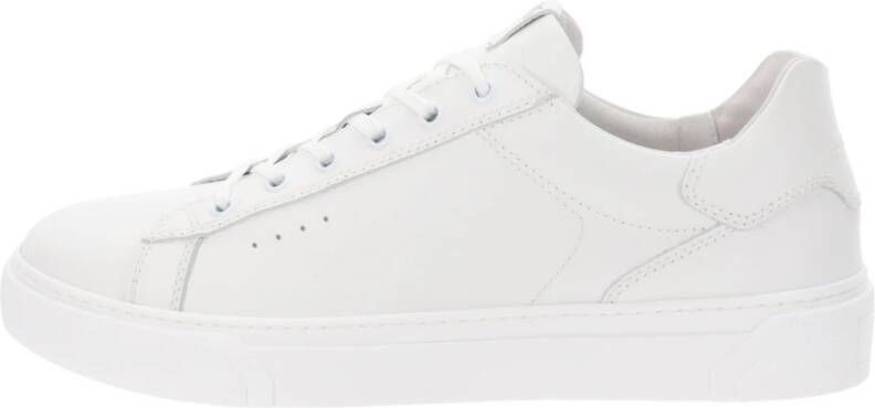 Nerogiardini Leren Herenmode Sneakers White Heren