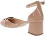 Nerogiardini Leren Hoge Hakken Elegante Stijl Beige Dames - Thumbnail 6