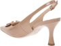 Nerogiardini Leren Hoge Hakken Elegant Beige Dames - Thumbnail 12