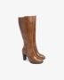 Nerogiardini Leren Dameslaarzen Elegant Comfortabele Stijl Brown Dames - Thumbnail 2