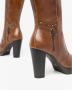 Nerogiardini Leren Dameslaarzen Elegant Comfortabele Stijl Brown Dames - Thumbnail 4